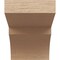Ekena Millwork 6in. W x 8in. H x 24in. L Monterey Woodgrain TimberThane Rafter Tail, Primed Tan RFTUR06X08X24MONRCPR - alternate 3